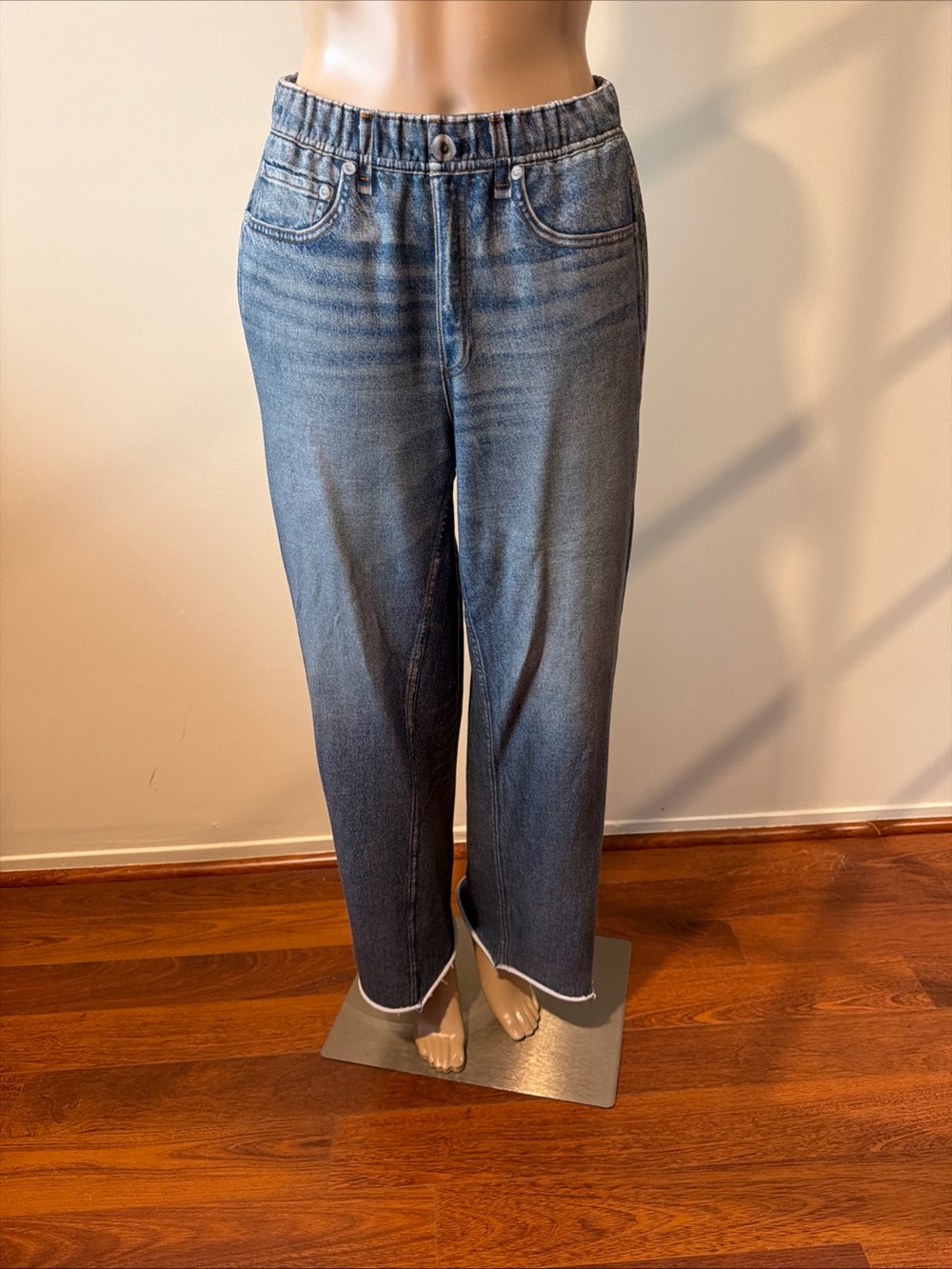 Rag & Bone Miramar Elastic Waist Women's Wide Leg Jeans Size S